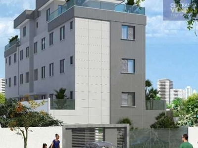 Cobertura com 4 quartos à venda na rua vereador orlando bonfim, 234, planalto, belo horizonte, 149 m2 por r$ 899.000