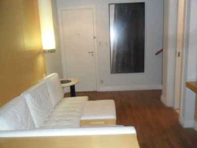 Flat com 1 quarto para alugar na avenida ibijaú, 357, moema, são paulo, 50 m2 por r$ 2.900