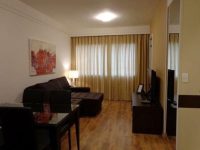 Flat com 1 quarto para alugar na rua urussuí, 272, itaim bibi, são paulo, 45 m2 por r$ 3.900