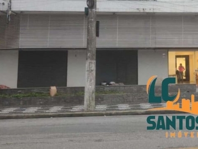 Ponto comercial com 2 salas para alugar no boqueirão, santos , 269 m2 por r$ 26.500