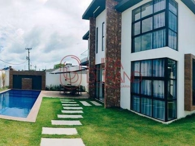 Tamandaré casa 230m² 4 suites 4 vagas piscina 300m da praia