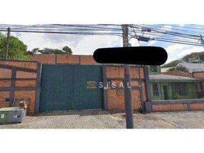 Terreno à venda, 1440 m² por r$ 3.300.000,00 - fanny - curitiba/pr