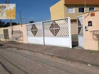 Village com 2 dormitórios, 48 m² - venda por r$ 200.000,00 ou aluguel por r$ 1.310,00/mês - jardim das palmeiras - itanhaém/sp