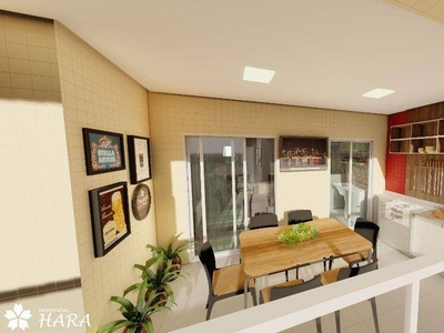 Apartamento em Vila Tupi, Praia Grande/SP de 85m² 2 quartos à venda por R$ 549.240,00