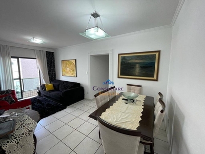 Apartamento em Campo Grande, Santos/SP de 102m² 3 quartos à venda por R$ 635.000,00
