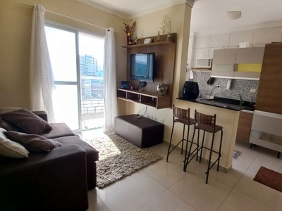 Apartamento em Nova Mirim, Praia Grande/SP de 48m² 1 quartos à venda por R$ 259.000,00