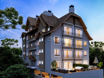 Apartamento em Tirol, Gramado/RS de 82m² 2 quartos à venda por R$ 959.000,00