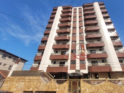 Apartamento em Vila Guilhermina, Praia Grande/SP de 68m² 1 quartos à venda por R$ 259.000,00