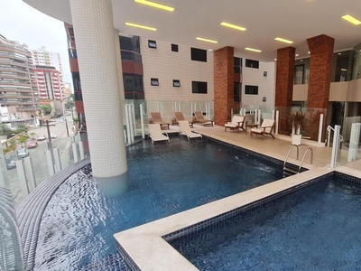 Apartamento em Vila Guilhermina, Praia Grande/SP de 95m² 2 quartos à venda por R$ 968.000,00