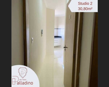 Apartamento no HBR Tower Palladino com 1 dorm e 30m, Itatiba - Itatiba