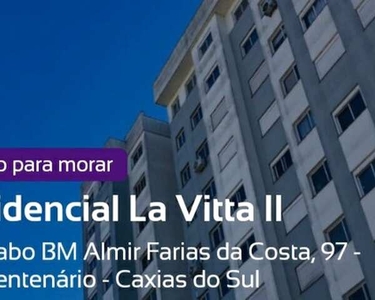 Apartamento no Residencial Lá Vitta ll com 2 dorm e 46m, Caxias do Sul - Caxias do Sul