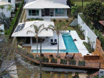 Casa com 4 dormitórios à venda por r$ 4.490.000 - condados da lagoa - lagoa santa/mg