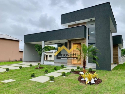 Casa em São José do Imbassaí, Maricá/RJ de 110m² 3 quartos à venda por R$ 474.000,00
