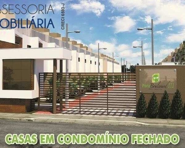 Residencial Porto Boulevard III - Venda de casa duplex com 2 suítes em Nova Parnamirim, Pa