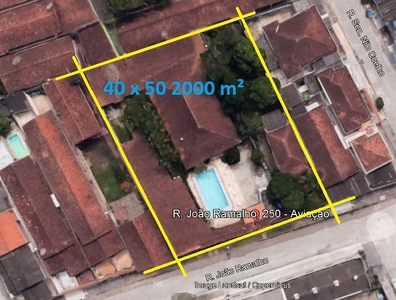 Terreno em Campo da Aviação, Praia Grande/SP de 0m² à venda por R$ 4.498.000,00