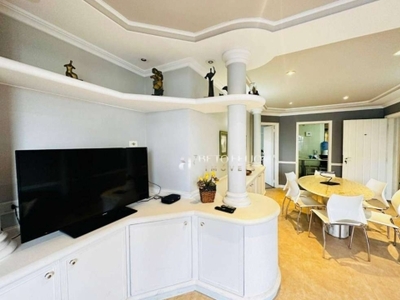 Apartamento com 3 dormitórios à venda, 130 m² por r$ 600.000,00 - praia da enseada - guarujá/sp