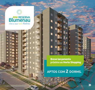 Apartamentos em Itoupavazinha, Blumenau - Reserva Blumenau com Financiamento Facilitado