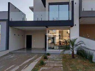 Casa com 4 dormitórios, 171 m² - venda por r$ 1.380.000,00 ou aluguel por r$ 8.490,00/mês - park gran reserve - indaiatuba/sp