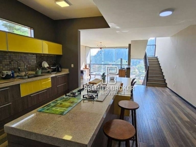 Casa com 4 dormitórios, 300 m² - venda por r$ 1.479.900,00 ou aluguel por r$ 7.748,75/mês - comary - teresópolis/rj