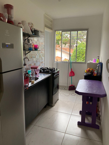 quarto individual em apartamento