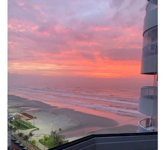 Alugue Temporada No Apartamento Vista Mar Em Praia Grande Espaço Completo Com Wi