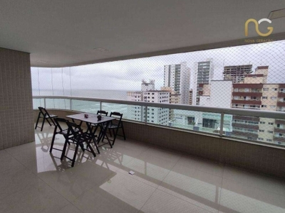 Apartamento com 4 dormitórios à venda, 203 m² por R$ 1.275.000,00 - Caiçara - Praia Grande/SP