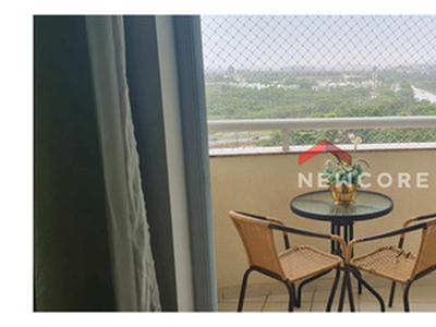 Apartamento No Condomínio Vila Do Pan, Oceano Pacífico Com 1 Dorm E 42m, Barra Da Tijuca