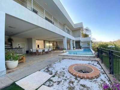 Casa com 4 dormitórios, 750 m² - venda por r$ 4.500.000,00 ou aluguel por r$ 17.000,00/mês - condomínio chácaras do lago - vinhedo/sp