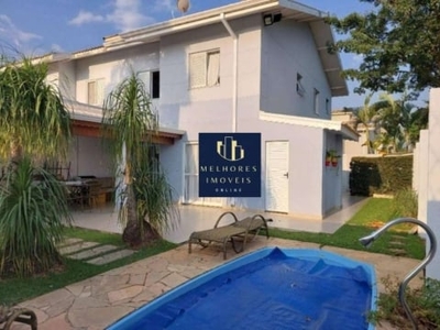 Casa com 4 dormitórios para alugar no condomínio Chácara das Palmeiras Imperiais, 139 m² com piscina por R$ 6.160,63/mês - Medeiros - Jundiaí/SP