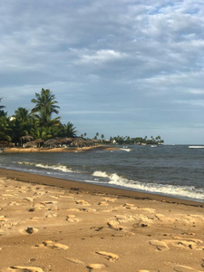 Casa pé na areia no Paraíso