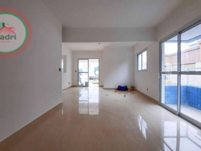 Cobertura com 3 dormitórios à venda, 167 m² por R$ 839.250 - Vila Guilhermina - Praia Grande/SP