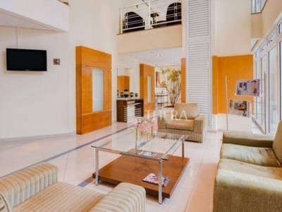 Flat com 1 dormitório à venda, 43 m² por r$ 325.000,00 - centro - santo andré/sp