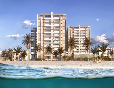 Apartamento em Praia das Palmeiras, Caraguatatuba/SP de 112m² 3 quartos à venda por R$ 1.118.000,00