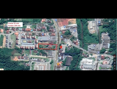 Terreno no Bairro Itoupava Central em Blumenau com 3200 m²