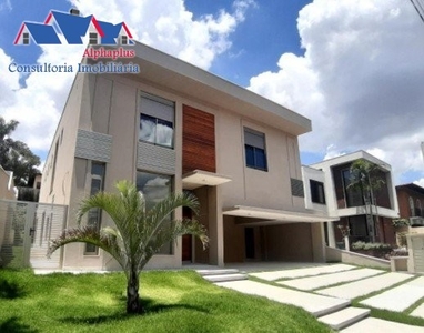 Alphaville Residencial 1 - Casa nova, 520 m2, 4 suítes, armá