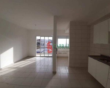 Apartamento com 1 dormitório para alugar, 56 m² por R$ 1.800,00/mês - Jardim das Palmeiras