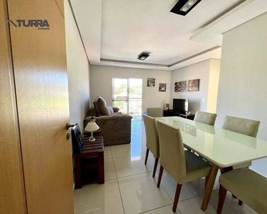 Apartamento com 2 dormitórios para alugar, 75 m² por R$ 4.275,00/mês - Jardim do Lago - At