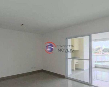 Apartamento com 3 dormitórios para alugar, 130 m² por R$ 4.325,83/mês - Jardim do Mar - Sã