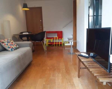 Apartamento duplex para locação com 1 suíte na região de Pinheiros em São Paulo!