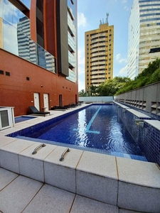 Lindo apartamento NOVO com 55m2, 1 dormitório no 18 do Forte em Alphaville