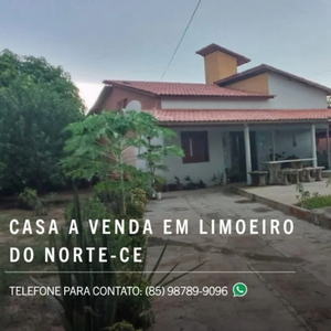 Casa Em Limoeiro Do Norte - Sítio Canafístula.