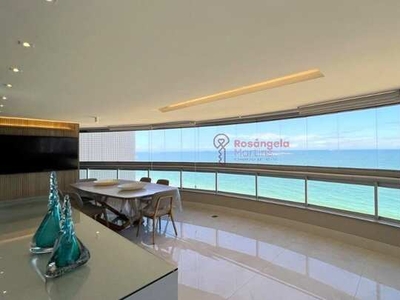 Exclusivo Apartamento finamente decorado, com 3 quartos frente mar na Praia de Itaparica!