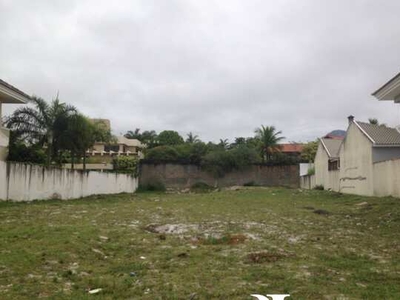Magnífico lote no Mansoes, Barra da Tijuca a venda com 1050 metros quadrados