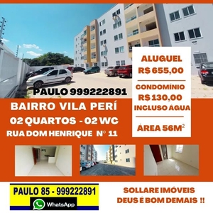 Apartamento 02 Quartos e 02 Banheiros Próx ao Thiago Lanches, Paulo Vieira