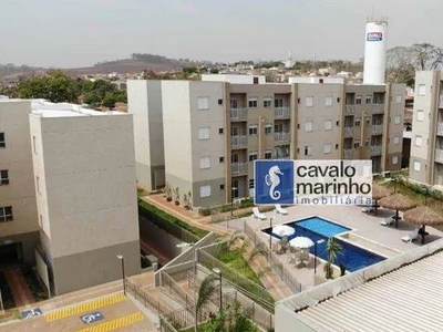 Apartamento com 2 dormitórios para alugar, 48 m² por R$ 1.320,21/mês - Condomínio Quali Re