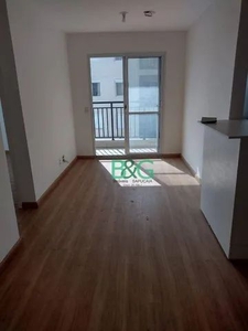 Apartamento com 2 dormitórios para alugar, 55 m² por R$ 2.823,00/mês - Brás - São Paulo/SP