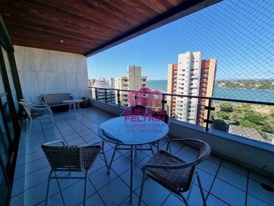 Apartamento com 4 dormitórios para alugar, 240 m² por R$ 8.813,33/mês - Praia do Canto - V