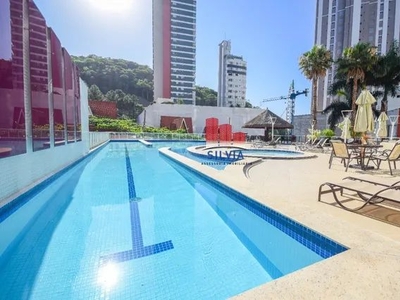 Apartamento de luxo com vista mar e sacada com churrasqueira - Balneário Camboriú