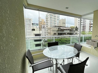 Apartamento em Balneário Cidade Atlântica, Guarujá/SP de 143m² 4 quartos à venda por R$ 849.000,00