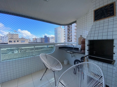 Apartamento em Canto do Forte, Praia Grande/SP de 60m² 1 quartos à venda por R$ 309.000,00